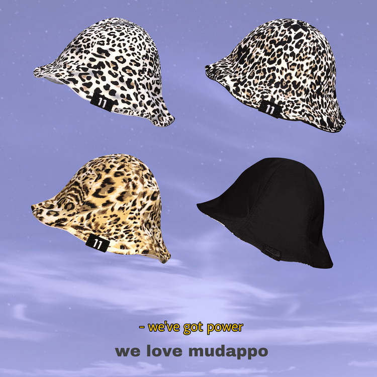 盆帽豹纹欧美街头土酷蹦迪swag