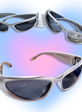 英国单科技感机能风潮人复古墨镜