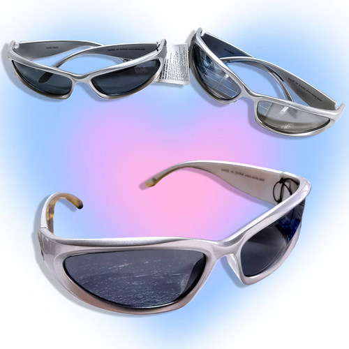 英国单科技感机能风潮人复古墨镜