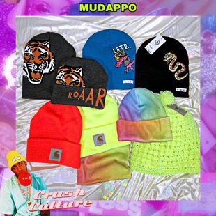 清仓价 出口好货集合2街头y2k辣妹针织毛线帽复古加厚保暖冷帽