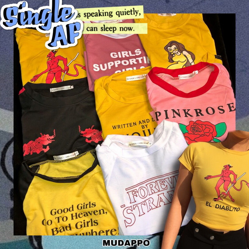 insy2k辣妹短款吊带短袖t恤