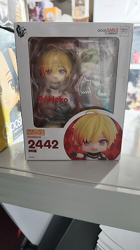 GSC 2442 粘土人 96猫 手办 Q版 唱见
