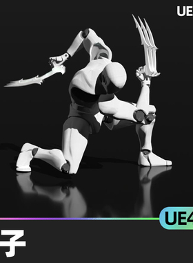 ARPG Claws爪子4.26虚幻4.27利爪5.0动画5.1-5.3动作角色扮演UE5