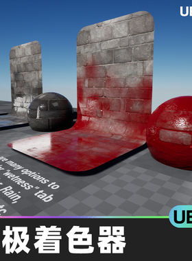 Ultimate Master Shader终极着色器UE5材料材质贴图设计素材资产