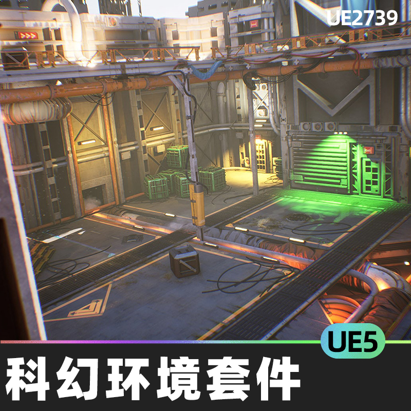 Sci-Fi MEGAbundle Environment Kit 3 in 1环境套件5.0虚幻UE5