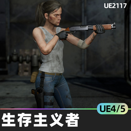 Teen Survivalist青少年生存主义者4.27虚幻UE5特点武器人物角色