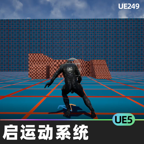 UE5虚幻运动系统位移动画蓝图插件素材项目Kai Locomotion System