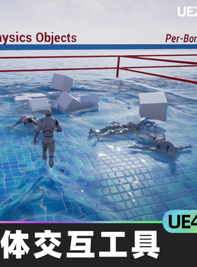 SHADERSOURCE Fluid Interaction Tool流体交互工具4.27虚幻UE5