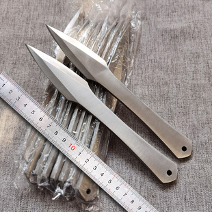 【重头款】武术飞镖刀户外直飞旋飞防身暗器刀具飞针训练【送教学