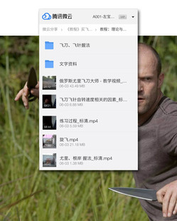 飞镖教程【学习真功夫】中国武术 小李飞镖刀暗器 视频教程/教学