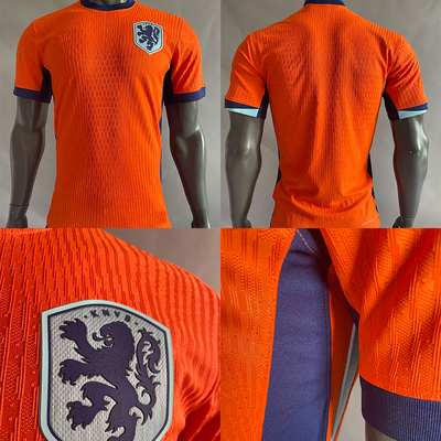 荷兰主场球员修身足球服球衣24-25Netherlands home jersey shirt