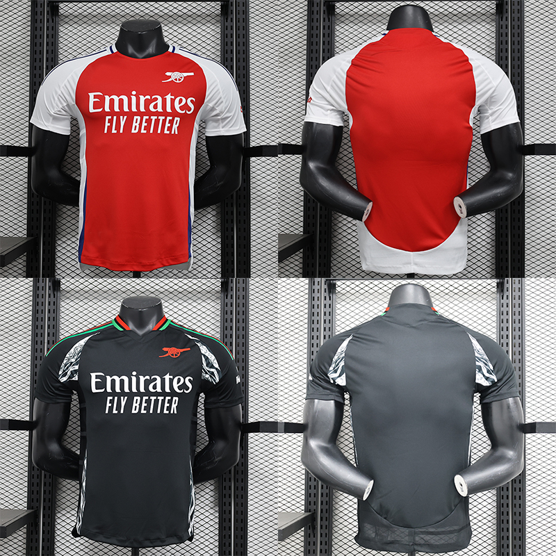 阿森纳球员版足球服球衣2024-25 Arsenal home away shirt jersey