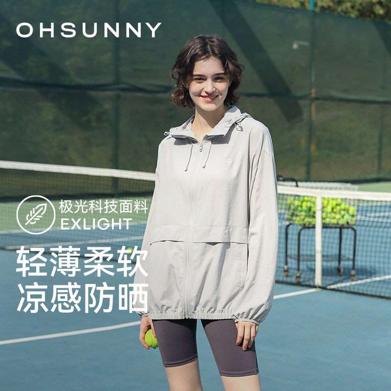 ohsunny外穿运动风显瘦防晒服图片