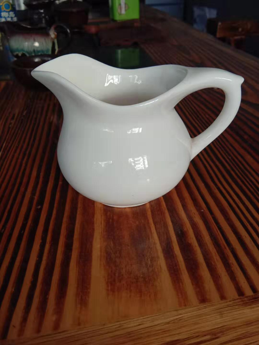 陶瓷公道杯　茶漏套装景德镇大号功夫茶具配件青花加厚耐热分茶器