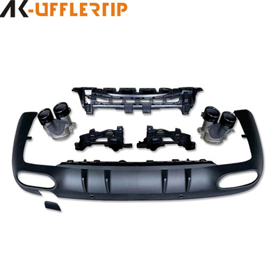 适用于2019全新奔驰CLS 300 350 450改装AMG CLS53后唇尾喉排气管