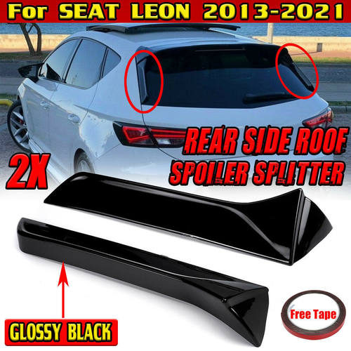 适用于雷诺侧翼西雅特尾翼seat leon spoiler伊比萨尾翼雨挡雷诺