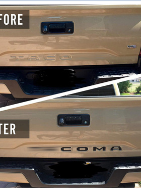 适用于全系丰田塔库玛后门板字母TACOMA TAILGATE LETTERS