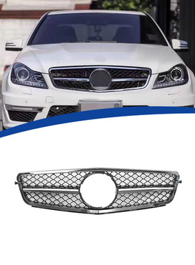 适用于2007-2014款奔驰C级W204 AMG款中网原车替换ABS材料