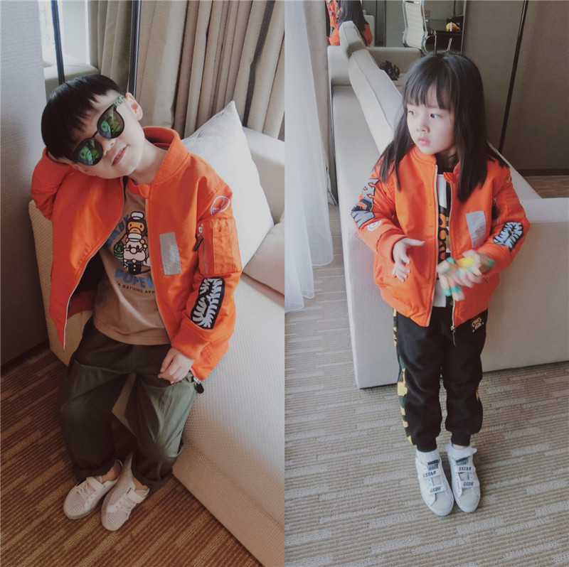 芝麻饭儿百搭飞行员夹克棒球棉服