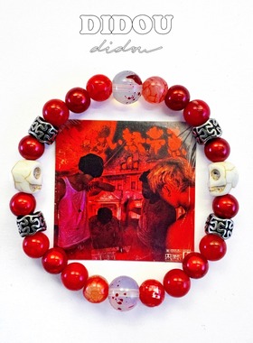 DIDOU原创不锈钢手链sasi专辑冰冷热带鱼手链男女小众高级首饰