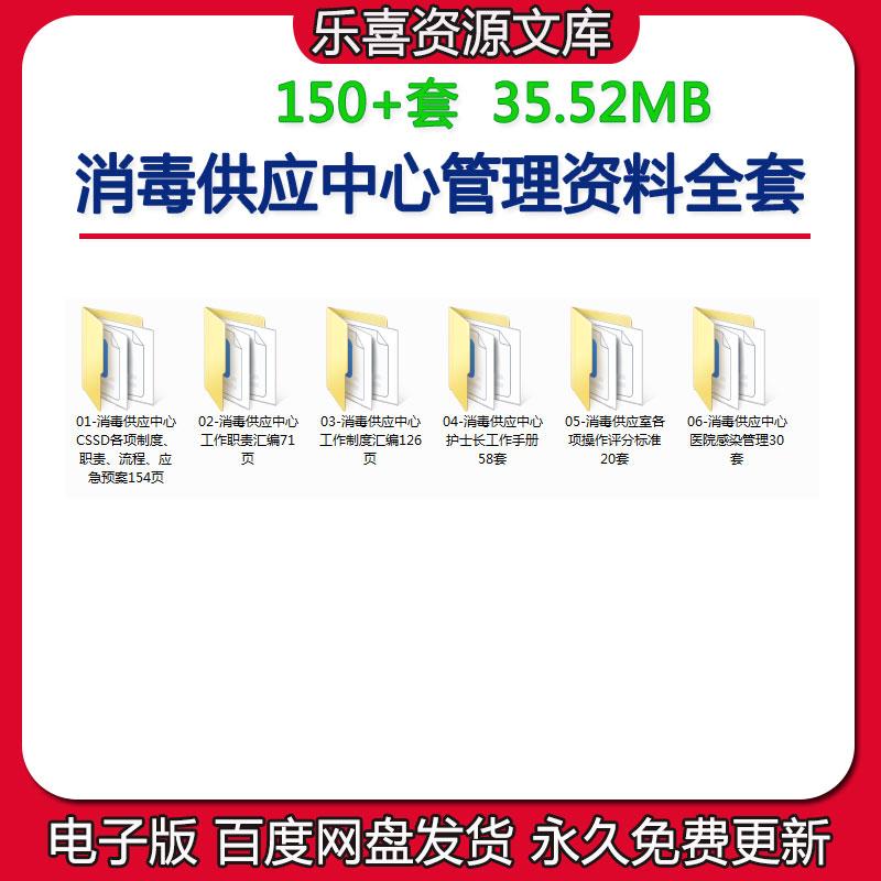 消毒供应中心管理制度岗位职责汇编护士长工作手册及操作评分标准