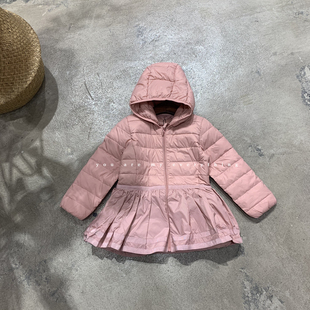 幼儿羽绒服婴儿冬季婴幼儿女宝宝公主中长款裙摆小童婴童白鸭绒