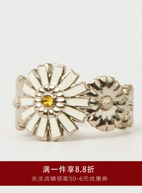 小雏菊高级感轻奢开口戒指