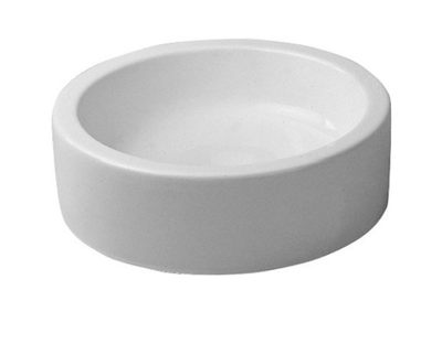 杜拉维特白色陶瓷台上圆形碗盆