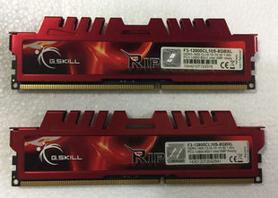 芝奇 RipjawsX DDR3 1600 8G F3-12800CL10S-8GBXL 台式机内存