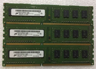 台式 DDR3 机内存 12800U 1600 PC3 镁光