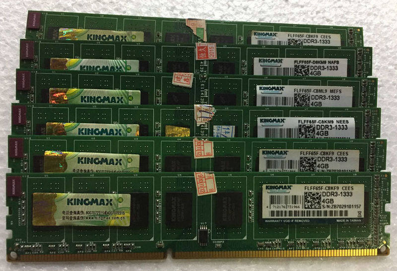 胜创 Kingmax DDR3 1333 4G FLFF65F 台式机内存