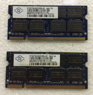 800 6400S Nanya 笔记本内存 PC2 DDR2 南亚