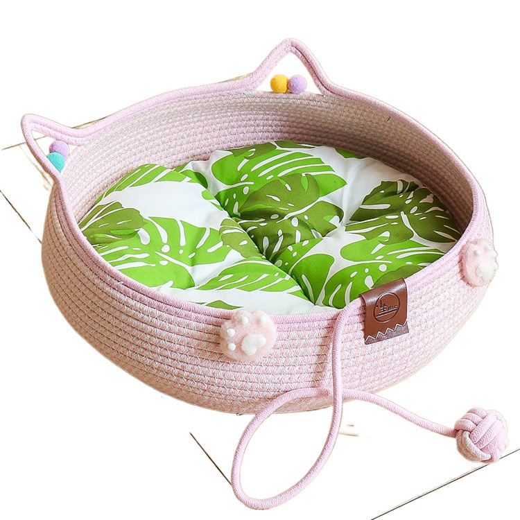 无猫窝夏季夏天清凉四季通用藤编