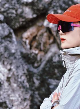 ZK全顶帽Runing跑步越野马拉松透气防紫外线速干帽子