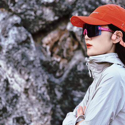 ZK全顶帽Runing跑步越野马拉松透气防紫外线速干帽子