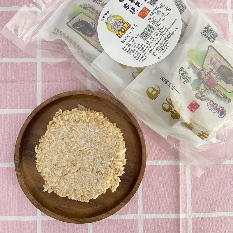 延边美食杂粮米燕麦片农家手工锅巴铁锅烘烤非油炸休闲原味即零食