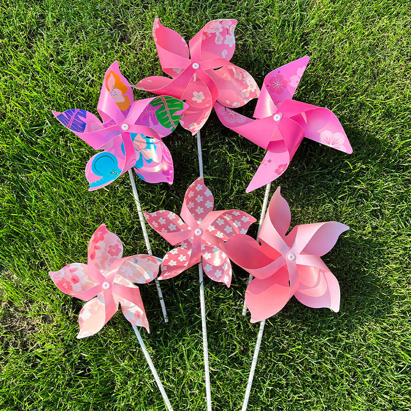 幼儿园樱花风车户外装饰儿童玩具道具拍照新款婚礼路引手持小风车,节庆用品/礼品,节日装扮用品,淘宝优惠券,粉丝福利购,淘宝优惠卷