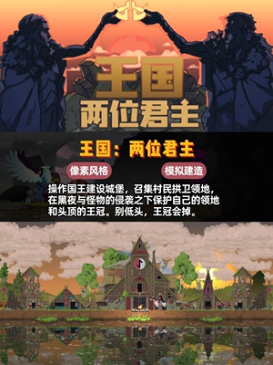 新王国两位君主安卓鸿蒙手机游戏 DLC北欧之地像素手游中文完整版