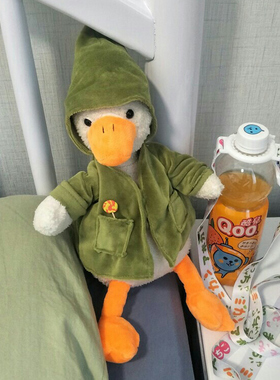 加油鸭子玩偶公仔毛绒玩具会说话的网红沙雕复读鸭正版互怼人娃娃