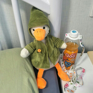 加油鸭子玩偶公仔毛绒玩具会说话的网红沙雕复读鸭正版互怼人娃娃