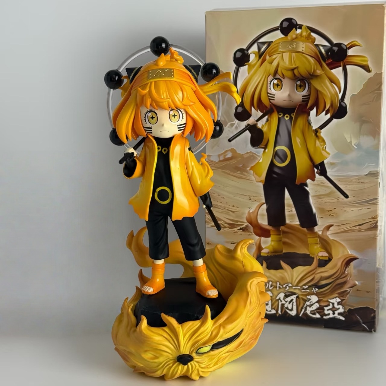 六道阿尼亚手办火影模型摆件