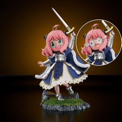 间谍过家家阿尼亚塞巴双头GK手办