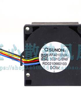 建准SUNON AF40100VX-1C01C-SN9 4010 DC 5V 4厘米鼓风机PWM调速