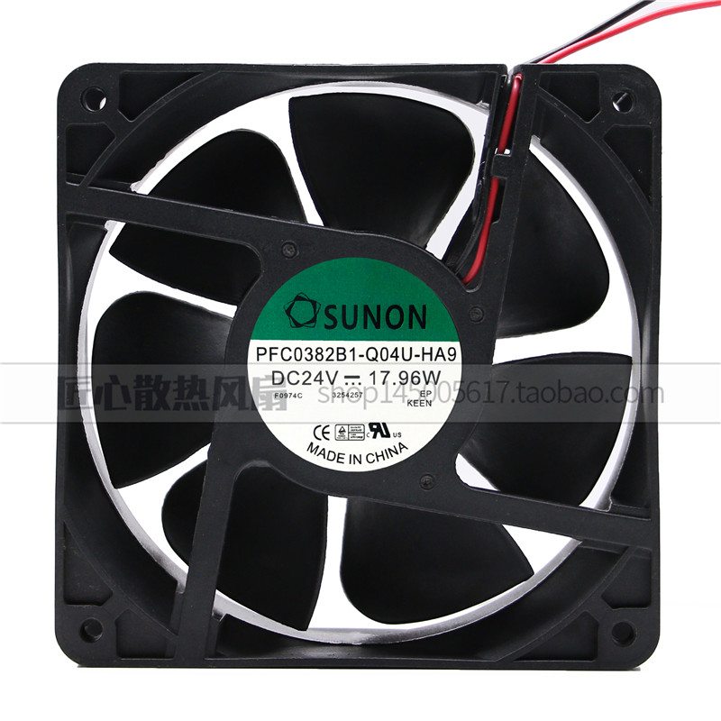 PFC0382B1-Q04U-HA9原装风机12038 24V 17.96W 变频器散热风扇