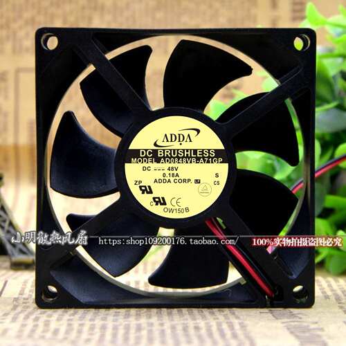 台湾ADDA AD0848VB-A71P 8CM 8025 48V 0.18A 高转速仪器 风扇