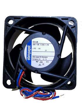 614JH 全新原装德国风机 Papst 6032 DC24V EBM 7.7W散热风机风扇