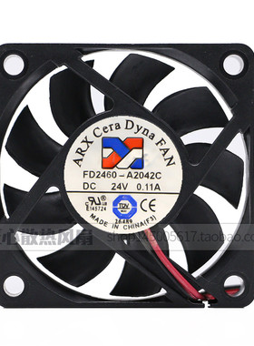 三匠ARX 6015 FD2460-A2042C DC 24V 0.11A 6CM 变频器风扇
