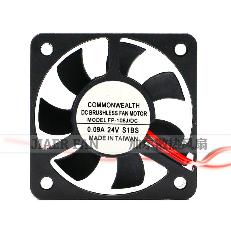 COMMONWEALTH FP-108J/DC 24V 0.09A S1BS 5010厘米散热风扇