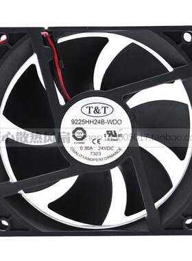 原装正品TT 9225HH24B-WDO 24V 0.30A 92*92*25MM 轴流风扇