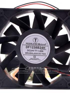 原装 PEERLESS DF1238B24H DC24V 1.60A 12cm 变频器 大风量 风扇